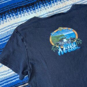 Harley Davidson Maui Road to Hana black t shirt Womens L/XL